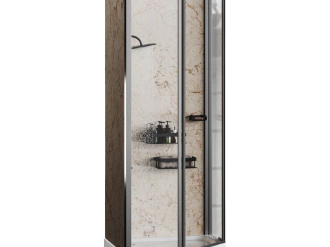 Cabine de duche 01 Modelo 3D