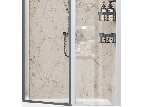 Shower cabin 01 3D मॉडल