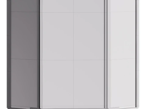 Cabine de duche 01 Modelo 3D