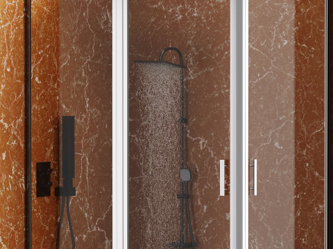 Shower cabin 05 3D Model