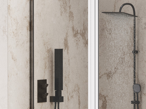Shower cabin 05 3D Model