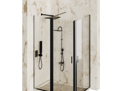 Shower cabin 05 3D Model