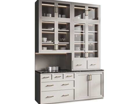 Kitchen furniture 1 Model 3D