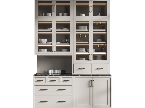 Kitchen furniture 1 3D Model