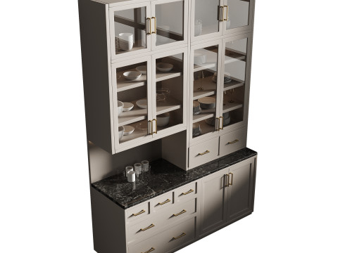 Kitchen furniture 1 3D Model