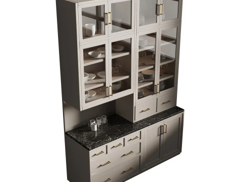 Kitchen furniture 1 3D Model