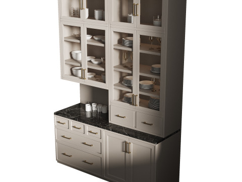Kitchen furniture 1 3D Model