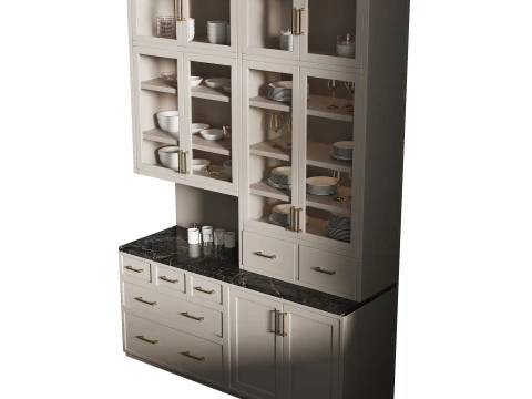 Kitchen furniture 1 3D Model