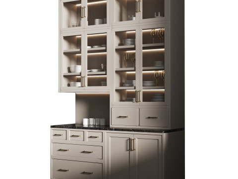 Kitchen furniture 1 3D Model