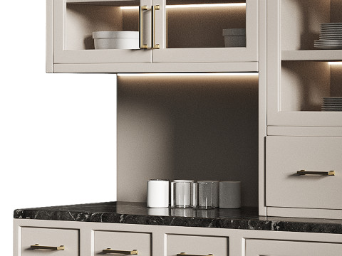 Kitchen furniture 1 3D Model
