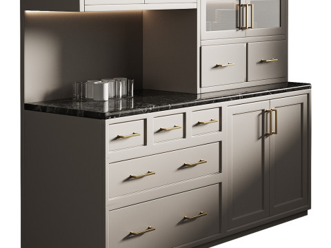Kitchen furniture 1 3D Model