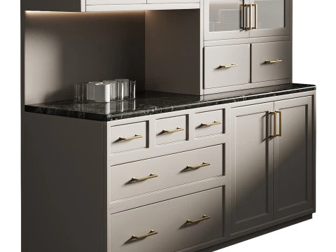 Kitchen furniture 1 3D Model