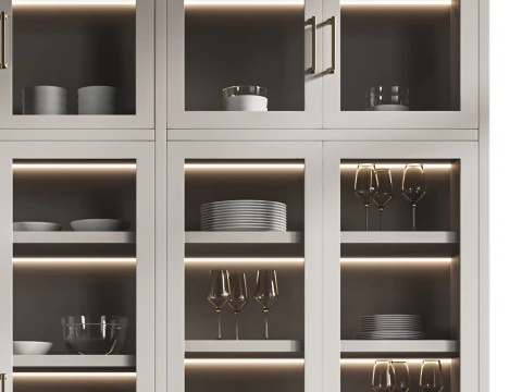 Kitchen furniture 1 3D Model