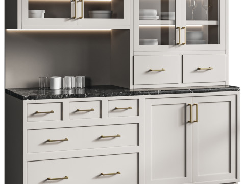 Kitchen furniture 1 3D Model