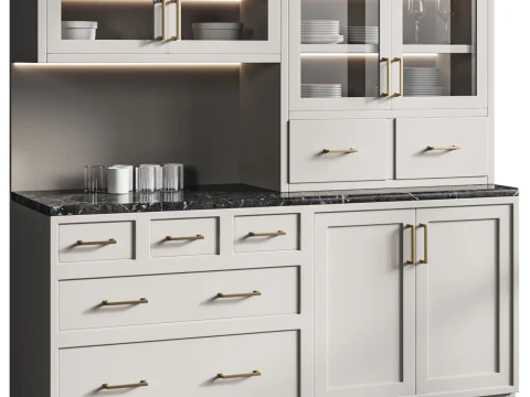 Kitchen furniture 1 3D Model
