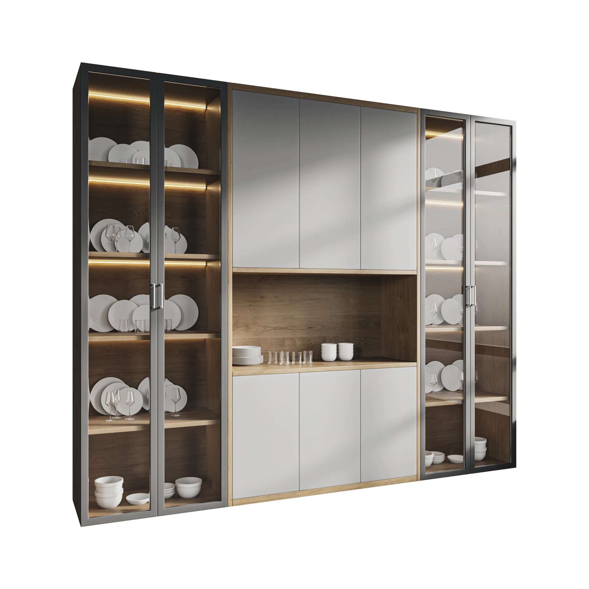 Kitchen furniture 3 3D Model .c4d .max .obj .3ds .fbx .stl .blend