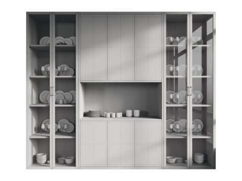 Kitchen furniture 3 3D Model