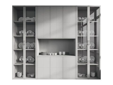 Kitchen furniture 3 3D Model