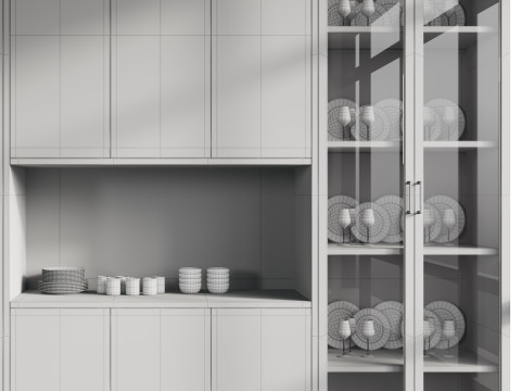 Kitchen furniture 3 3D Model