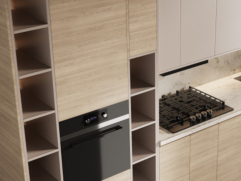 Modern kitchen 07 Modelo 3D