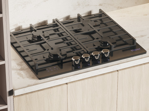 Modern kitchen 07 Modelo 3D