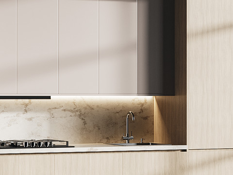 Modern kitchen 07 Modelo 3D