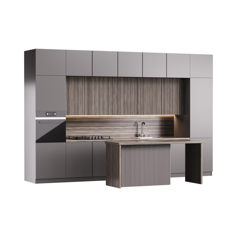 Modern kitchen 11 Modèle 3D .c4d .max .obj .3ds .fbx .stl .blend 