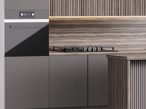 Modern kitchen 11 Modèle 3D