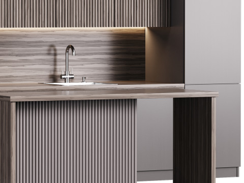 Modern kitchen 11 Modèle 3D