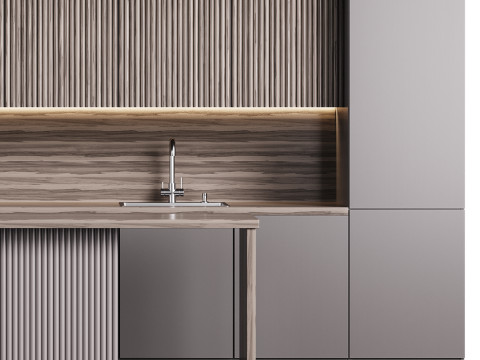 Modern kitchen 11 Modèle 3D