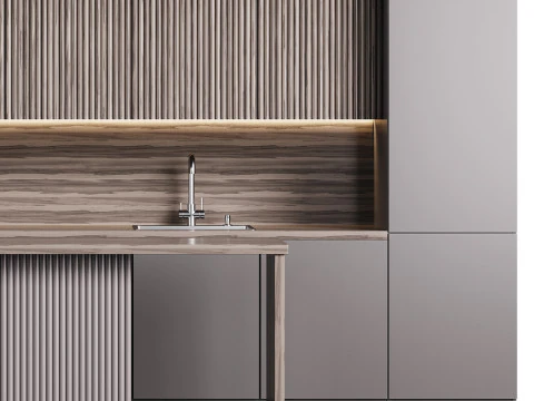 Dapur masa kini 11 Model 3D