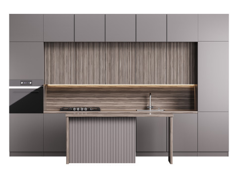 Modern kitchen 11 Modèle 3D