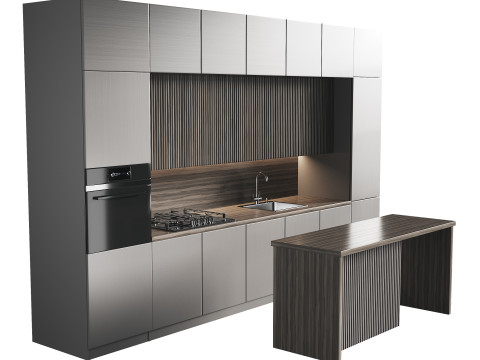 Modern kitchen 11 Modèle 3D