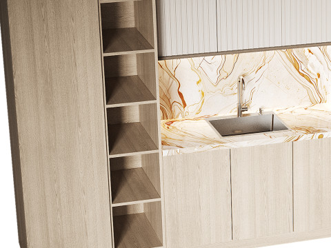 Modern kitchen 12 3D Model