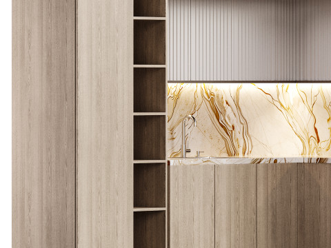 Modern kitchen 12 3D Model