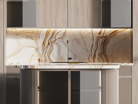 Modern kitchen 13 3D Model