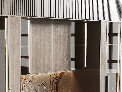 Modern kitchen 13 3D Model
