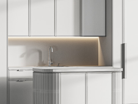 Modern kitchen 13 3D Model