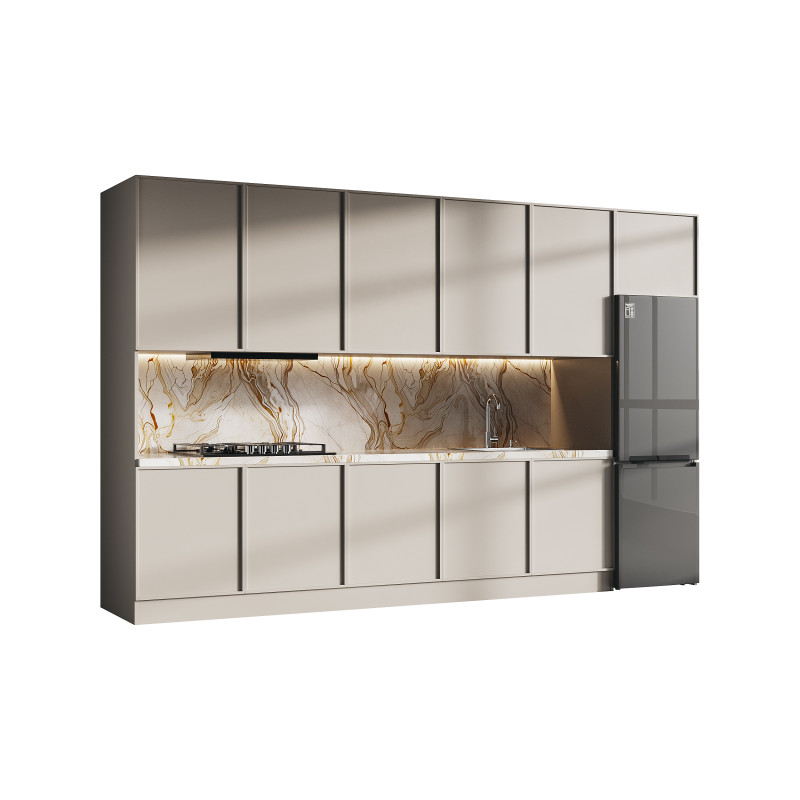 Modern kitchen 14 3D Model .c4d .max .obj .3ds .fbx .stl .blend 
