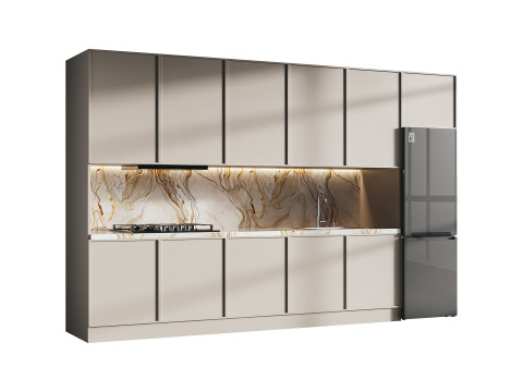 Modern kitchen 14 Model 3D