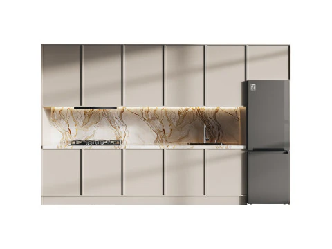 Modern kitchen 14 3D Model