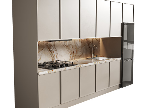 Modern kitchen 14 3D Model