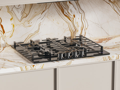 Modern kitchen 14 3D Model