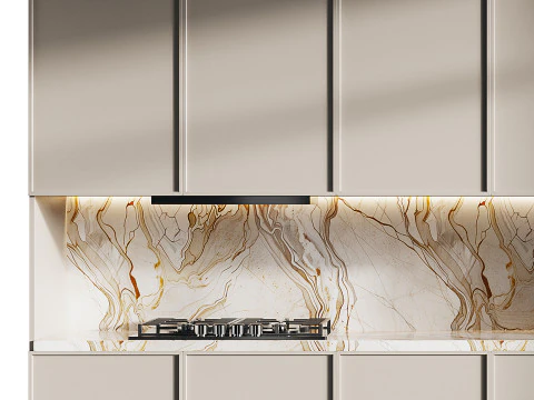 Modern kitchen 14 3D Model