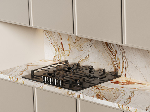 Modern kitchen 14 3D Model