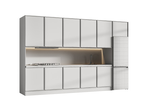 Modern kitchen 14 3D Model