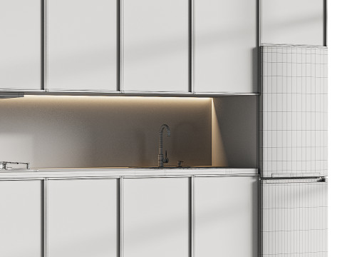 Modern kitchen 14 3D Model