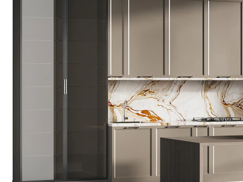 Modern mutfak 15 3D Model