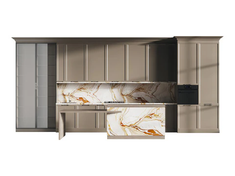 Modern mutfak 15 3D Model