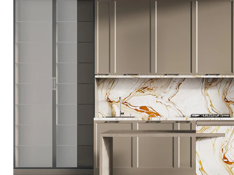 Modern mutfak 15 3D Model